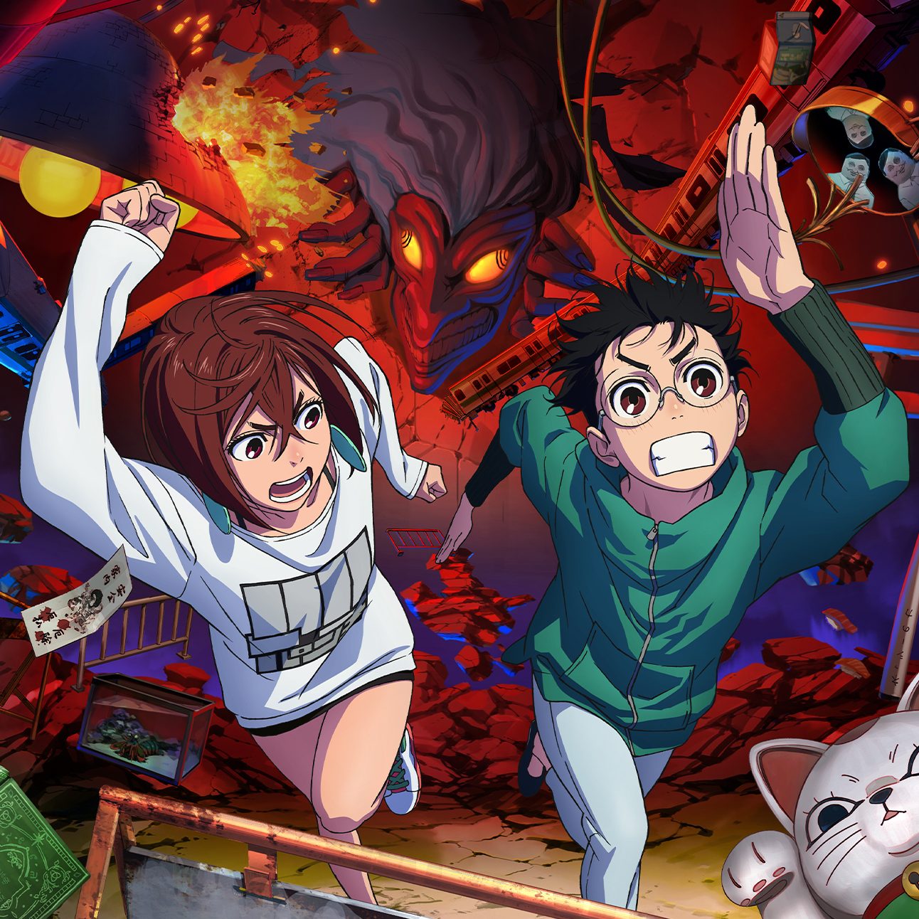 DAN DA DAN et trois autres anime désormais en streaming gratuit sur ADN