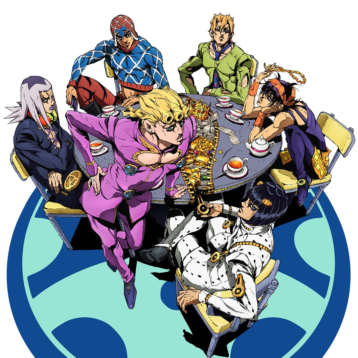Jojo&rsquo;s Bizarre Adventure saison 4 : Golden Wind en streaming sur ADN !