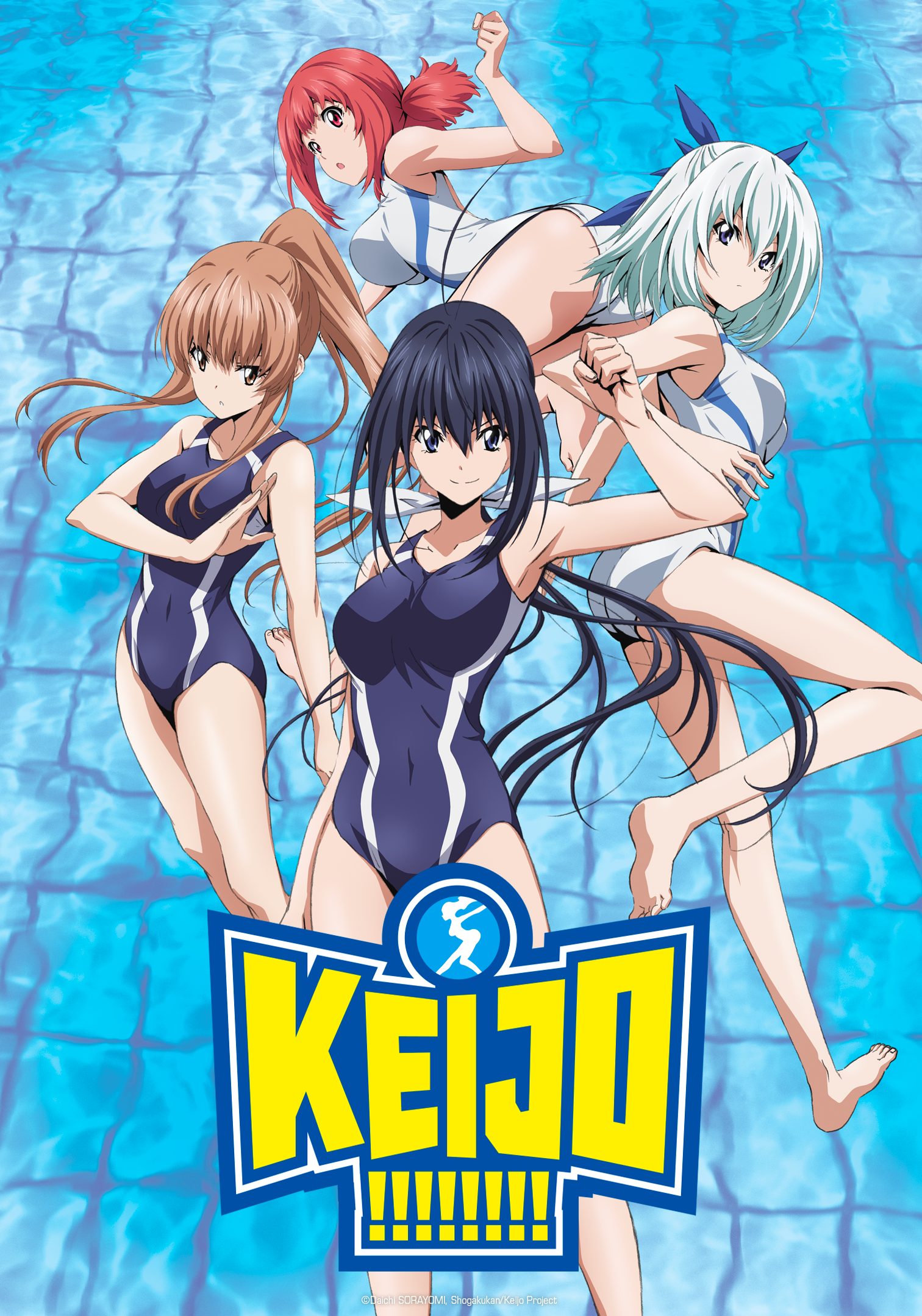 Streame den Ecchi-Anime Keijo!!!!!! bei ADN.
