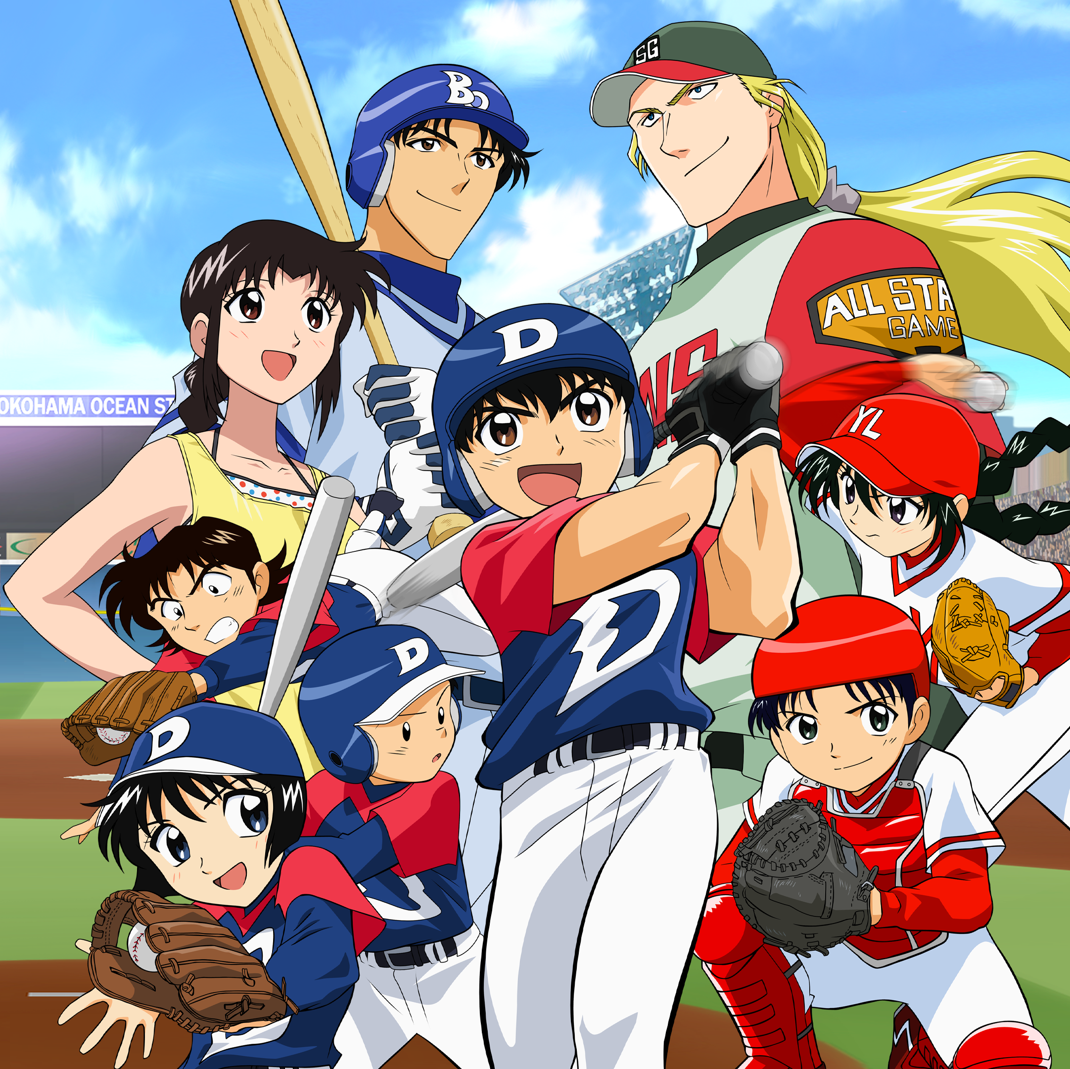 Major : l&rsquo;anime culte de baseball enfin en France !
