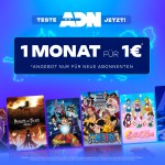 Streame One Piece, Attack on Titan und viele weitere Anime einen ganzen Monat für nur 1€ bei ADN!