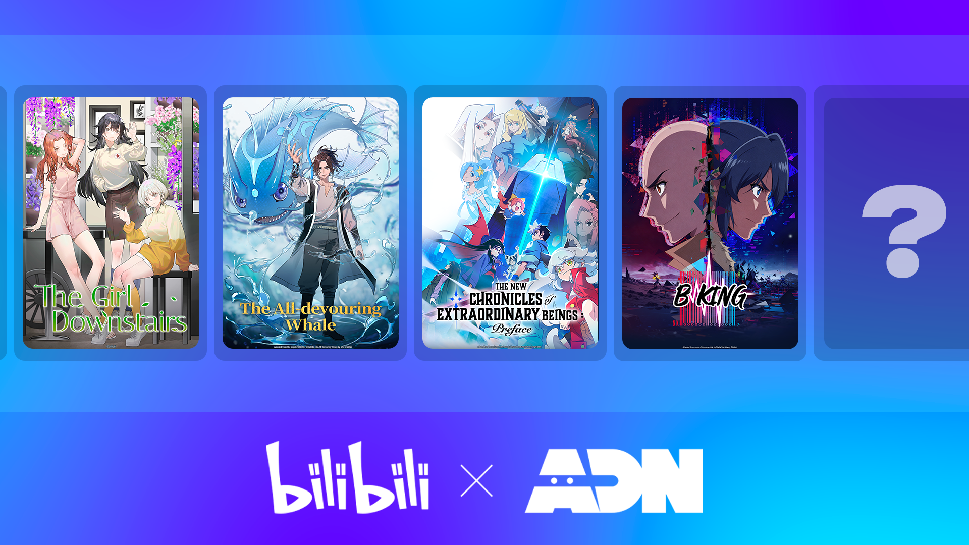 ADN-Katalog wächst durch chinesische Animationen von Bilibili.