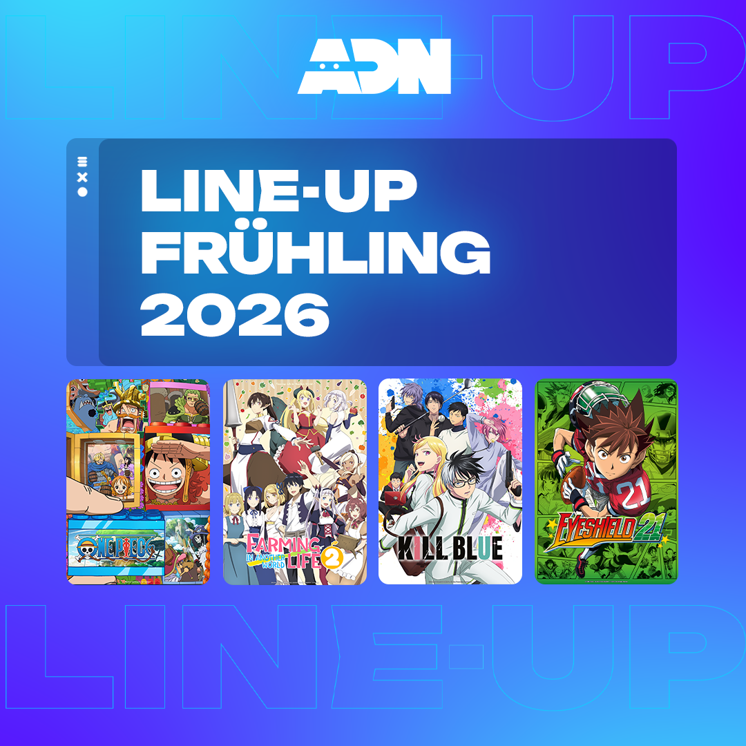 Line-up zur Frühlings-Season 2026: Neue Anime bei ADN
