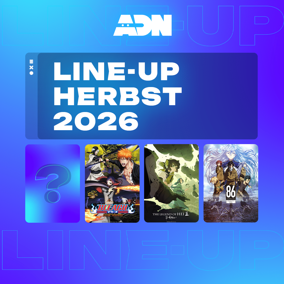 Line-up zur Herbst-Season 2026: Neue Anime bei ADN