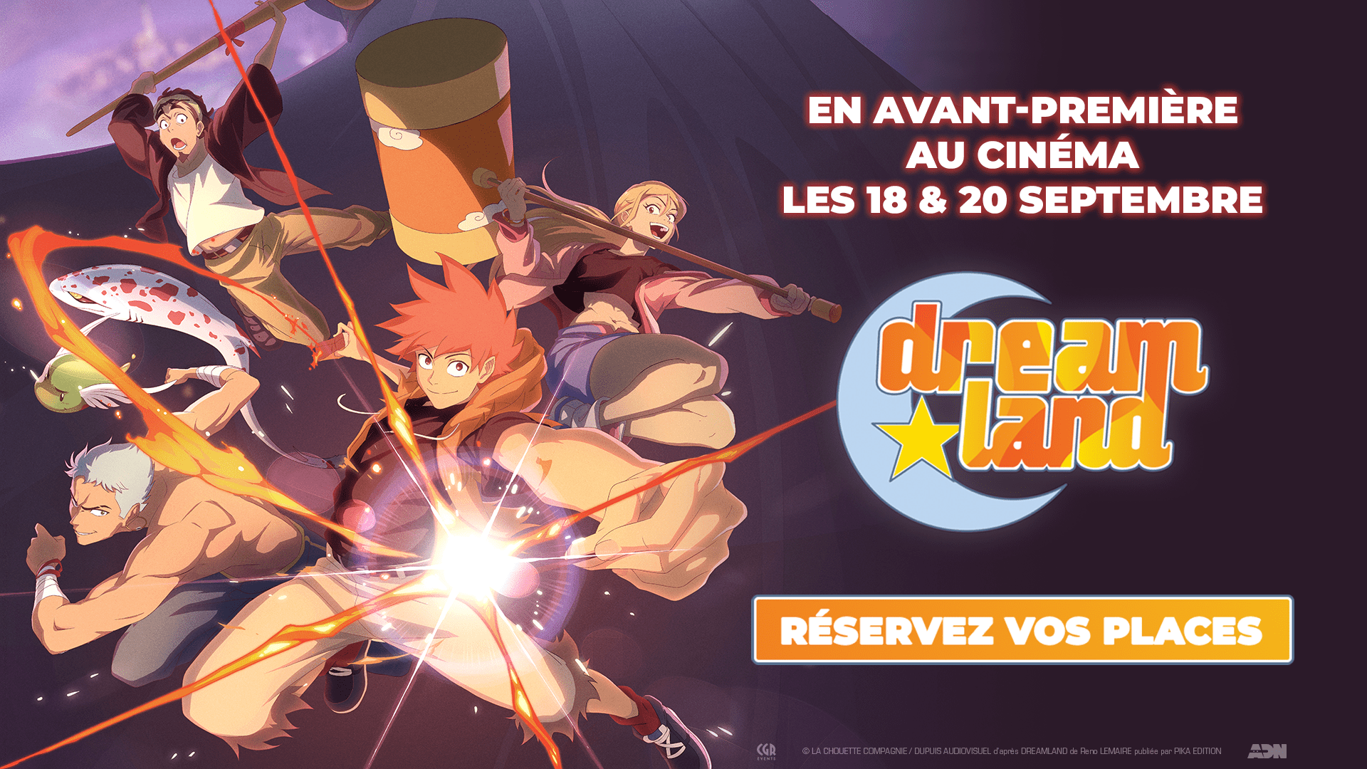 Dreamland : en avant-première au cinéma les 18 & 20 septembre
Réservez vos places